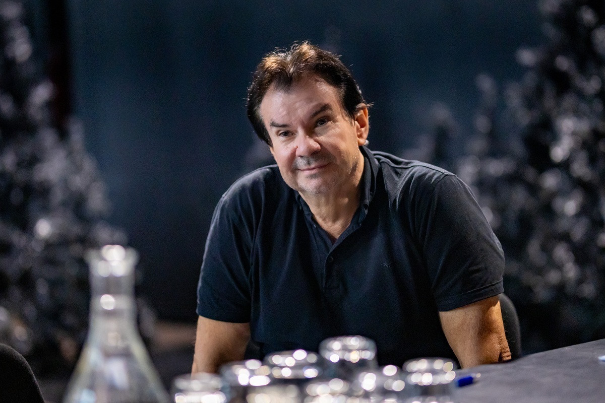 Pál Attila az olvasópróbán